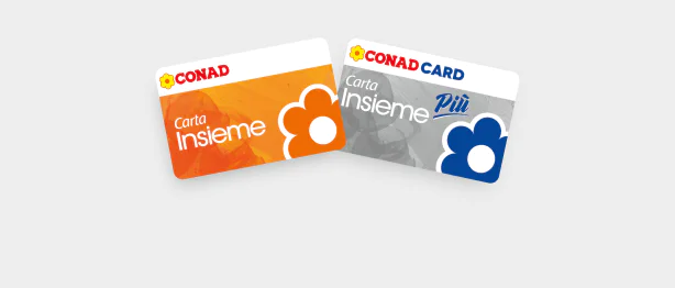 carte insieme conad
